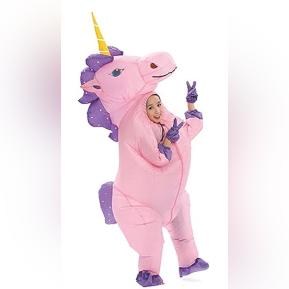 Unicorn inflatable costume